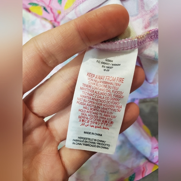 Mini Boden Summer Dress. Cotton. Smocked Torso. Pink. Lemon Print. Kid 9-10 yo. - Picture 2 of 10